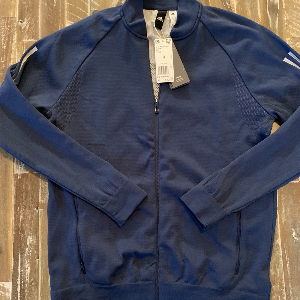 Adidas ID Knit Bomber Track Jacket